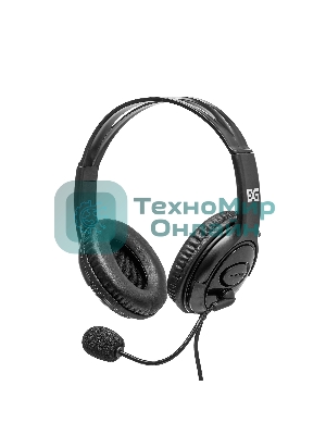 Гарнитура Exegate 960 USB Stereo чёрный, проводная, USB, регулятор громкости