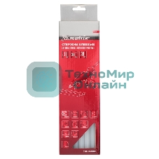 Стержни клеевые Matrix, 11 мм, L-300 мм, 34 шт, прозрачный