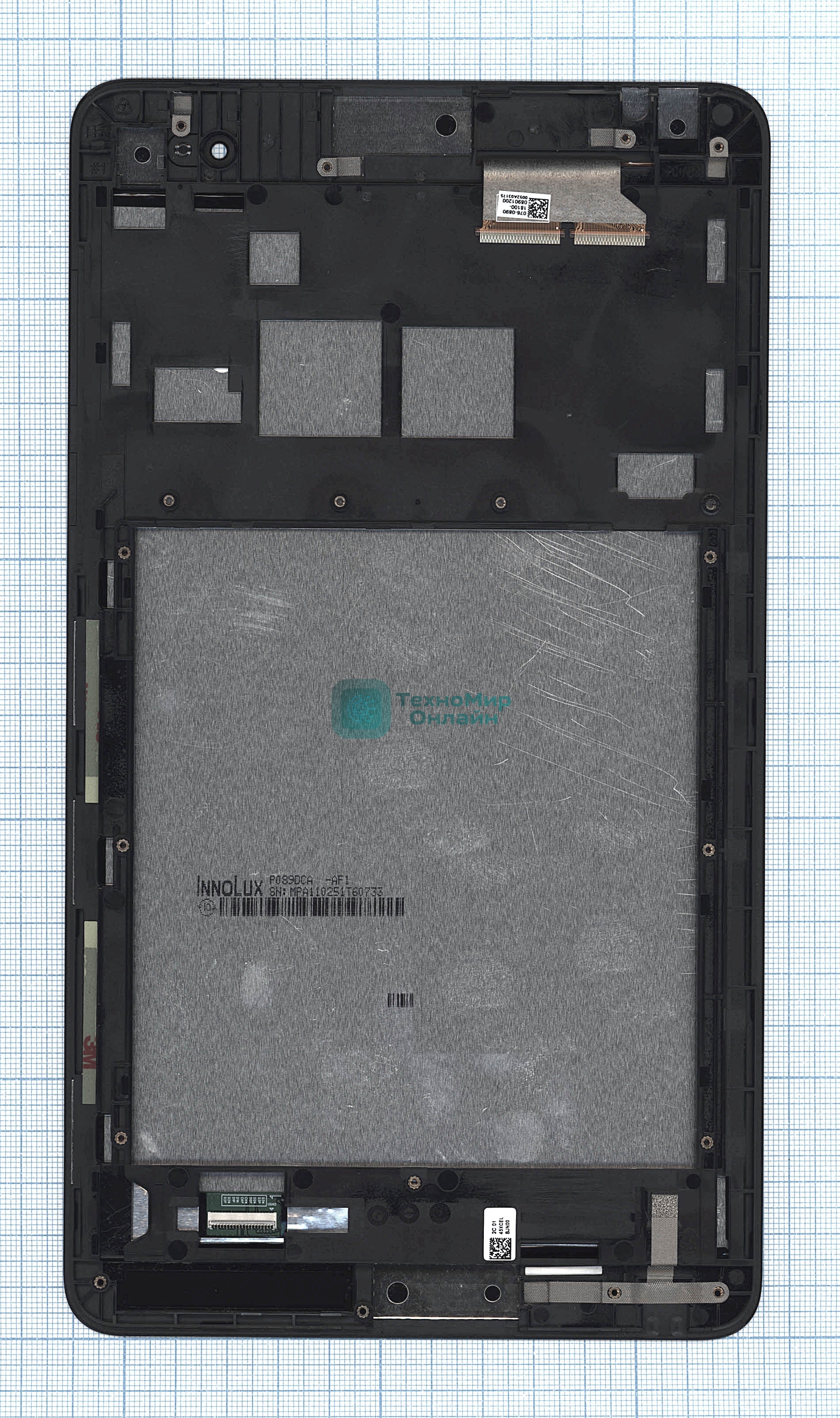 Модуль (матрица + тачскрин) для Asus Transformer Book T90 Chi черный с рамкой