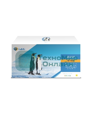 Картридж лазерный G&G GG-Y404S желтый (1000 стр.) для Samsung SL-C430/C430W/C480/C480W/C480FW