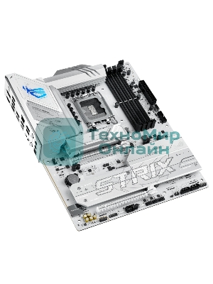 Материнская плата ASUS ROG STRIX B860-A GAMING WIFI, LGA1851, Intel B860, 4xDDR5, 4xSATA, 4xM.2, 2xPCIe 5.0 x16, 1xDP, 1xHDMI, 1x2.5Gb LAN, Wi-Fi, Bluetooth, 4xUSB 2.0, 2xUSB 3.2 Gen 1, 3xUSB 3.2 Gen 2, 1xUSB 4, 2xUSB-C, 3x3.5 мм, 7.1, ATX