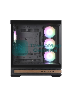 Компьютерный корпус ZALMAN P40 Prism Plus, ATX, черный, WINDOW, 3xCombo (3.5'' or 2.5