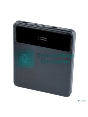 Портативный аккумулятор Perfeo Powerbank LAPTOP 105W 20000 mAh/LED дисплей/PD + QC 3.0/2 Type-C/2USB/Выход: 5A,max105W черный (PF_E1472)