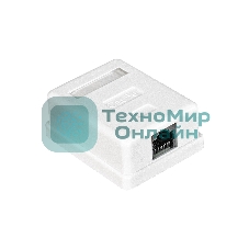 Розетка внешняя Exegate EX271122RUS RJ-45 кат.5/5E UTP Krone/110