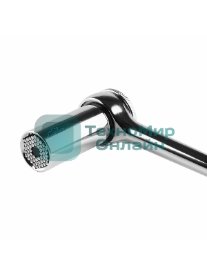 Универсальный торцевой ключ с трещоткой Rexant 7-19 мм