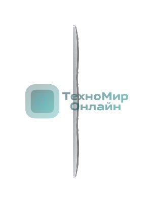 Рамка ETIKA 3 поста, алюминий