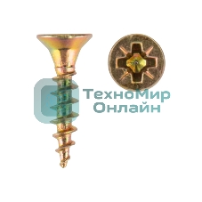 Саморез универсальный Kranz 3.5х16, желтый цинк, короб (200 шт./уп.)