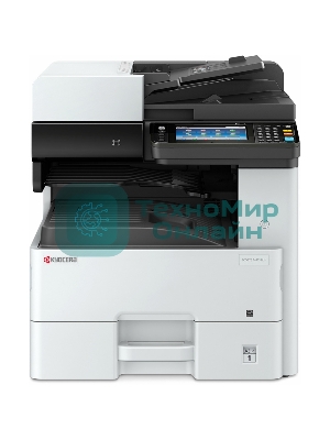 МФУ лазерное Kyocera Ecosys M4132idn (1102P13NL0), A3, ч/б, печ. до 32 стр/мин. (А4) до 17 стр/мин. (А3), скан. до 50 стр/мин., 1200 x 1200 dpi (печать) 600x600dpi (скан.), USB, RJ-45, NFC, Air Print, Mopria