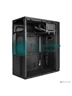 Компьютерный корпус Miditower ExeGate AA-442U2-AA400 (ATX, AA400 8 см, 1хUSB+2хUSB 3.0, аудио, черный)