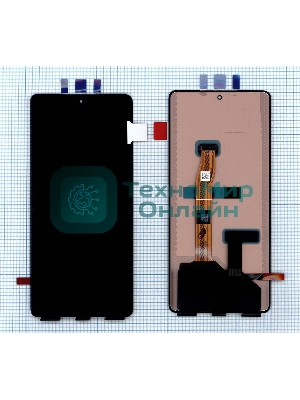 Дисплей для Huawei Honor Magic 5 Lite (OLED), черный