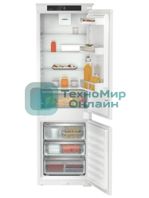 Встраиваемый холодильник Liebherr ICSe 5103-22 двухкамерный 182/80л морозилка снизу