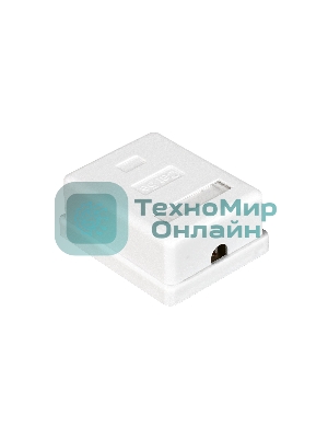 Розетка внешняя Exegate EX271122RUS RJ-45 кат.5/5E UTP Krone/110