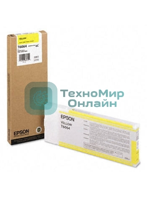 Картридж Epson C13T606400 желтый (220 мл) для Stylus Pro 4880