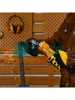 Угловая шлифовальная машина Deko DKAG750 750Вт 12000об/мин рез.шпин.:M14 d=125мм