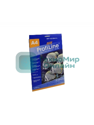 БГ-260-А4-м-25 Фотобумага микропористая глянцевая ProfiLine 260 г/м2, А4, 25 л, 5760 dpi (Mi)