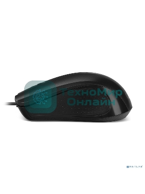 Мышь проводная CBR CM 103 черный, 1000 dpi, USB, кнопки - 3