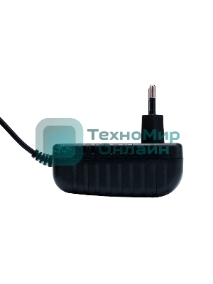 Блок питания Gembird NPA-AC25, 24В/1А, 24Вт, 1 штекер 5,5х2,5мм