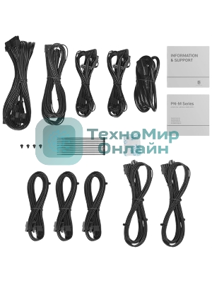 Блок питания Deepcool/GamerStorm PN650M, 650Вт, 80 PLUS Gold, 120мм, модульный, черный