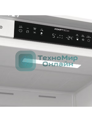 Встраиваемый холодильник Gorenje NRKI517142, полезный объем 243 л, электронное управление, цифровой дисплей, автоматическое размораживание No Frost, быстрое замораживание, интенсивное охлаждение, зона свежести с контролем влажности, слайдерное крепление, энергоэффективность А+