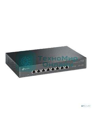 Коммутато TP-Link 8-port Desktop/Rackmount 10G Unmanaged Switch, 8 100/1G/2.5G/5G/10G RJ-45 ports,  1 Fan with intelligent speed control, 100-240 VAC, 50/60 Hz.