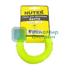 Леска для садовых триммеров Huter S2412 d=2.4мм L=12м для Huter GGT-800S(T)/1000S(T)/1300S(T)/1500S(T) (71/2/12)