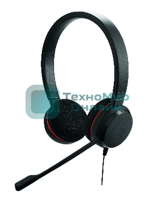 Гарнитура Jabra Evolve 20 MS Stereo USB чёрный, проводная