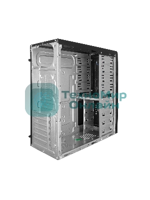Компьютерный корпус Miditower ExeGate EX261448RUS CP-601 Black, ATX, (CP350W, 80мм), 2хUSB, Audio