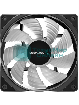 Вентилятор для корпуса DEEPCOOL RF120 FS черный, 120 мм, 1500 об/мин, 27 дБ, 4 pin