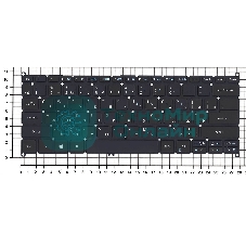 Клавиатура для ноутбука Acer Aspire R14 R5-471 черная с подсветкой