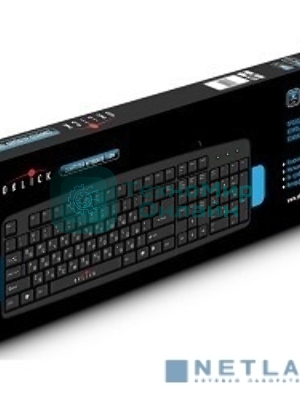 Клавиатура Oklick 100M HW3 проводная, USB Type-A, чёрный