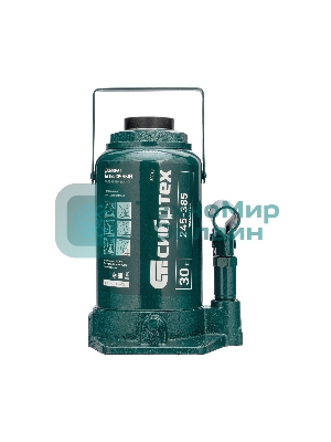 Домкрат гидравлический Сибртех бутылочный, 30т, 245-385 мм