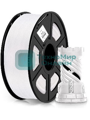 Пластик для принтера 3D Cactus CS-3D-PLA-1KG-WHITE PLA d1.75мм 1кг 1цв.