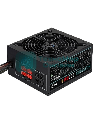 Блок питания Aerocool/Formula 1000W Retail KCAS PLUS 1000GM, 80 PLUS Gold, ATX v2.4, модульный, fan 14cm, 6x PCI-E [6+2-Pin], 10x SATA, 6x MOLEX