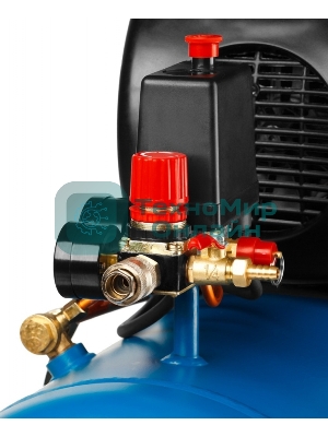 Компрессор поршневой Зубр ЗКПМ-240-50-1.5 воздушный масл. прямой привод 240л/мин 50л 8атм 1500Вт