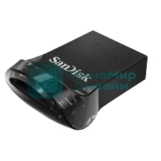 Флешка USB Sandisk CZ430 ULTRA FIT (SDCZ430-128G-G46), 128Gb, USB 3.1, R/W 130/40, черный