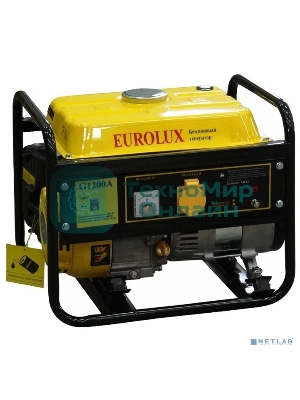 Электрогенератор бензиновый Eurolux G1200A, 1.1 кВт, 75 дБ, 22.5 кг