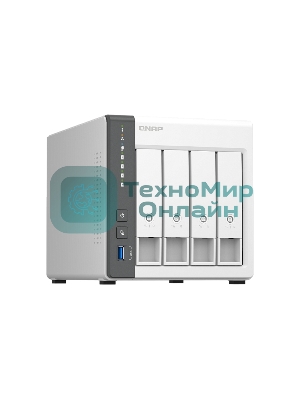 Сетевое хранилище NAS Qnap D4 (REV. C) 4-bay настольный Cortex-A55 RK3568B2