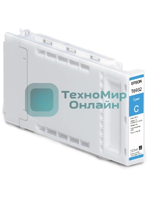 Картридж струйный Epson C13T693200 для SC-T3000/T5000/T7000 UltraChrome XD Cyan T693200 350 мл