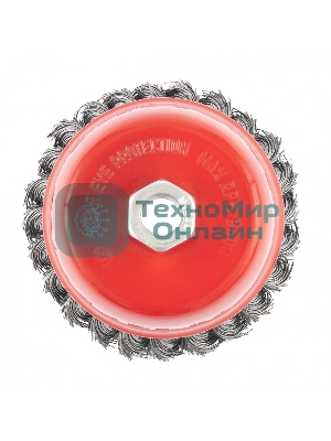 Щетка Matrix для УШМ, 100 мм, М14, 