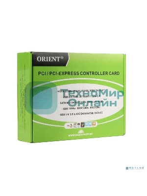 Контроллер ORIENT XWT-PE2SLP OEM PCI-Ex1, 2xCOM9M, Low Profile