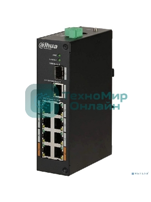 Коммутатор Dahua DH-PFS3110-8ET-96 неуправляемый