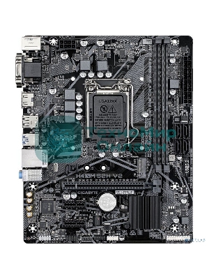 Материнская плата Gigabyte H410M S2H V2, LGA 1200, Intel H470, 2xDDR4, 4xSATA, 1xM.2, 1xPCIe 3.0 x16, 2xPCIe 3.0 x1, 1xDVI-D, 1xHDMI, 1xVGA, 1x 1Gb LAN, 2xUSB-A 3.2 Gen 1, 4xUSB-A 2.0, 3x3.5 мм, 7.1, Micro ATX