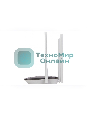 Беспроводный маршрутизатор Mercusys AC12, Dual Band, (867Мбит/с на 5 ГГц + 300Мбит/с на 2,4 ГГц)4 порта 100 Мбит/с, 4 фиксированных антенны