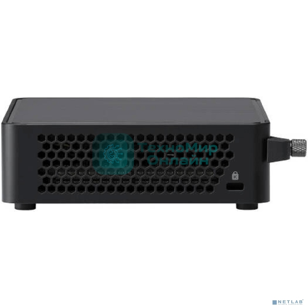 Платформа системного блока Nettop ASUS NUC Model: NUC14RVH, Intel Core 3 Processor 100U, 2xDDR5-5600 SO-DIMM supp, Intel Graphics, Wi-Fi 6E AX211, BT v5.3, 3xUSB 3.2 Gen2, 1xUSB 2.0, 1xUSB 3.2 Gen2 Type-C + 2xT-bolt 4 Type-C w/DP 1.4, 2xHDMI 2.1, 1xRJ45 LAN, 1xDC-in, Supp: 128Gb~4TB M.2 2280 NVMe PCIe 4.0 x 4 SSD+128Gb~1TB M.2 2242 NVMe PCIe 4.0 x 4 SSD+128Gb~4TB 2.5