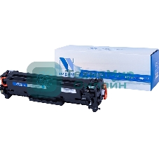Картридж лазерный NVPrint совместимый HP CC531A/Canon718 Cyan для LJ Color CP2025/Canon i-SENSYSLBP-7200C(2800k)