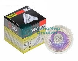 Лампа галогенная ЭРА GU5.3-JCDR (MR16) -50W-230V-Cl(10/200/6000)