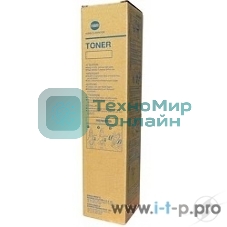 Тонер-картридж Konica-Minolta bizhub C308/C368 синий TN-324C