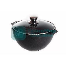 Казан для плова 4 л АП Гранит черный 54802