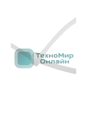 Хомут-стяжкa нейлоновая с тройным замком Rexant 400x7,6 мм, белая, упаковка 100 шт.