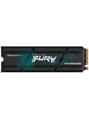 Накопитель SSD Kingston Fury Renegade, 2Tb, PCIe 4.0 x4, M.2 2280, NVMe, R/W 7300/7000